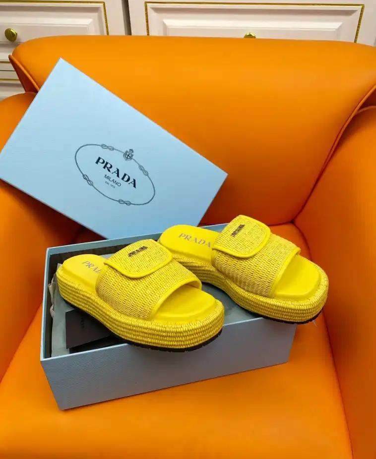 hype Prada Slippers