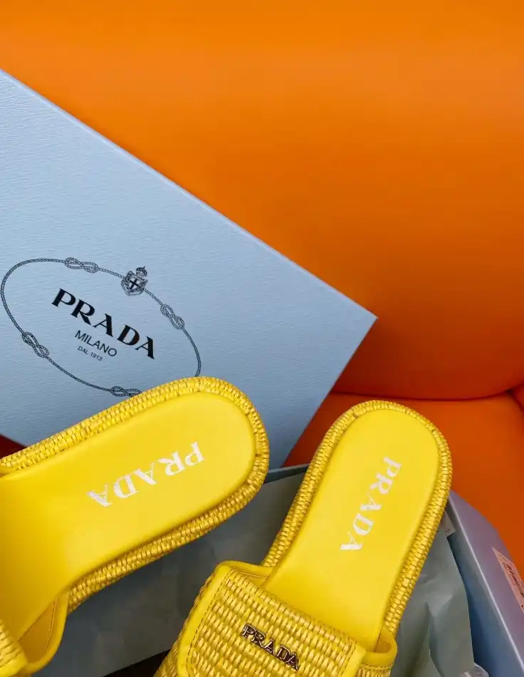 hype Prada Slippers