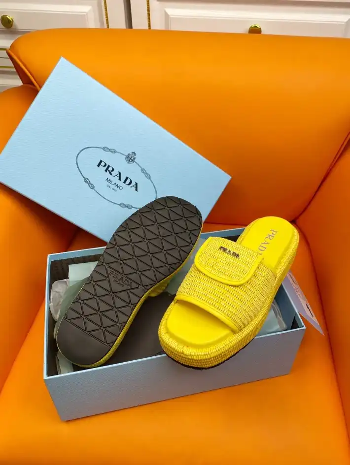 hype Prada Slippers