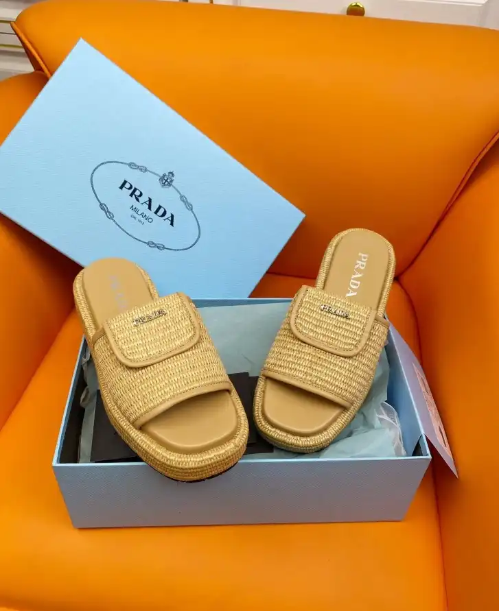 hype Prada Slippers