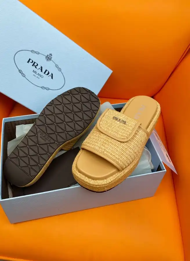 hype Prada Slippers