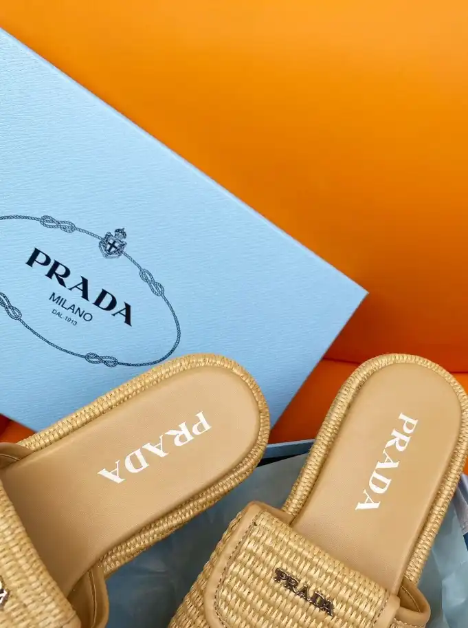 hype Prada Slippers