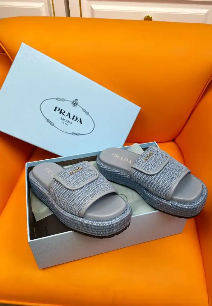 hype Prada Slippers