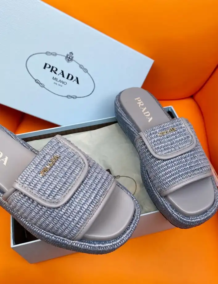 hype Prada Slippers