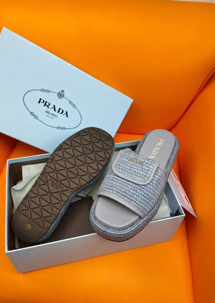 hype Prada Slippers