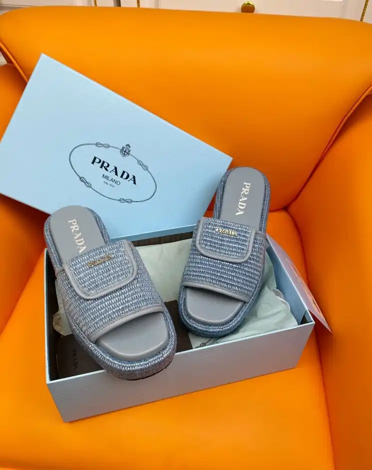 hype Prada Slippers