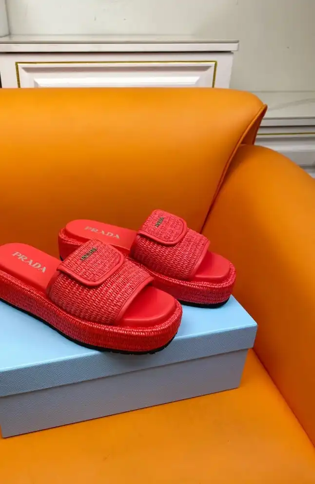 hype Prada Slippers