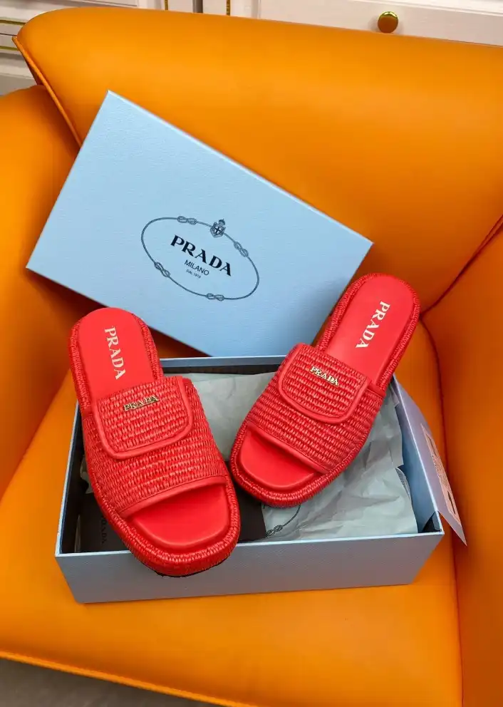 hype Prada Slippers