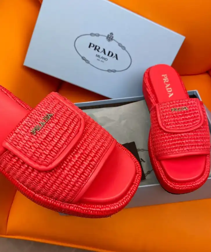 hype Prada Slippers