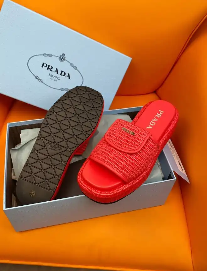 hype Prada Slippers