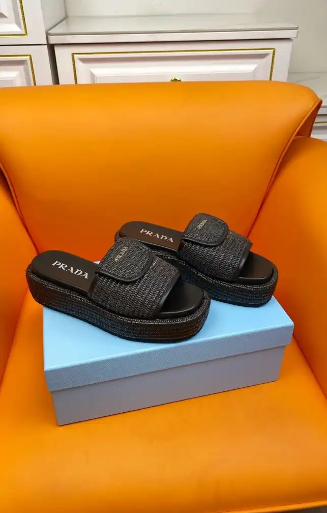 hype Prada Slippers