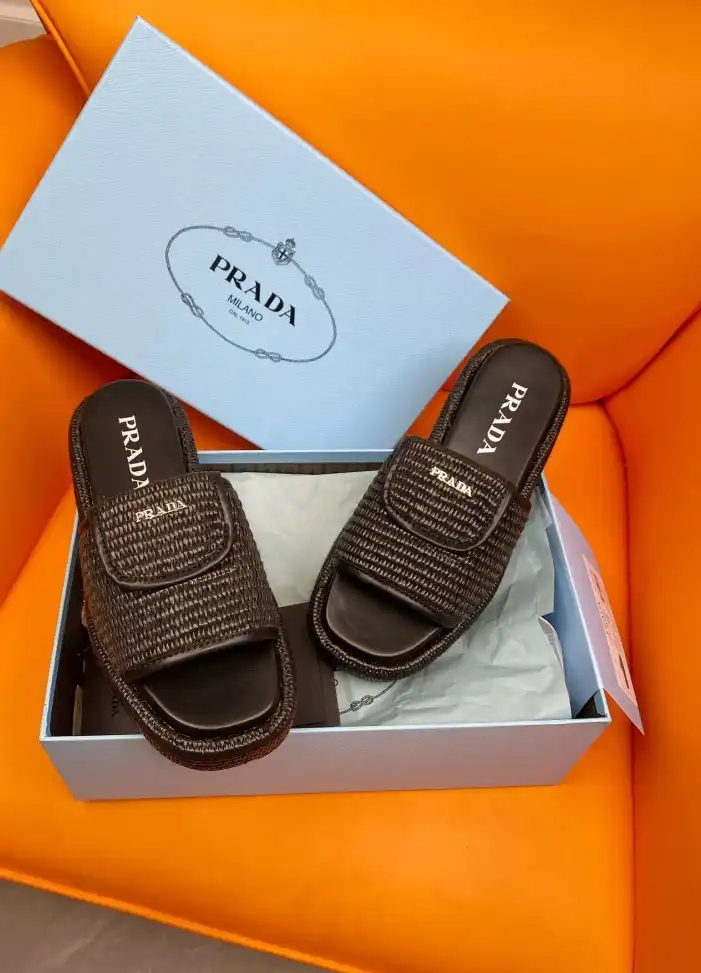 hype Prada Slippers