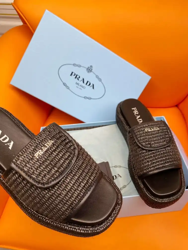 hype Prada Slippers