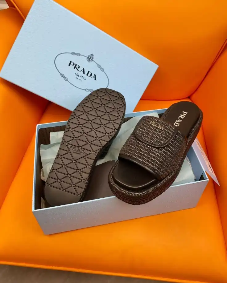 hype Prada Slippers