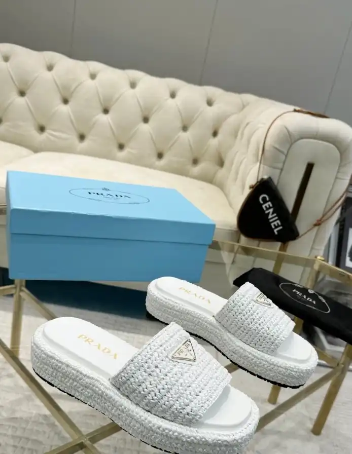 hype Prada Slippers