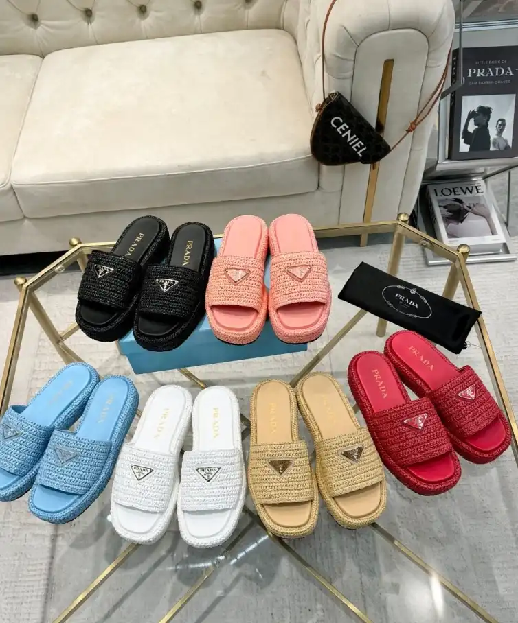 hype Prada Slippers