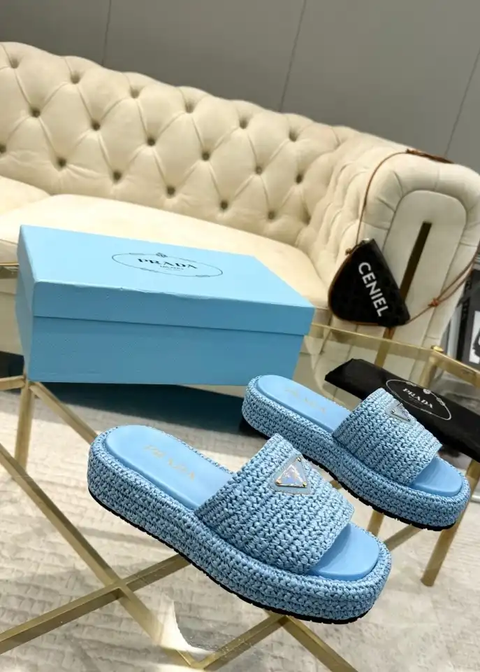 hype Prada Slippers