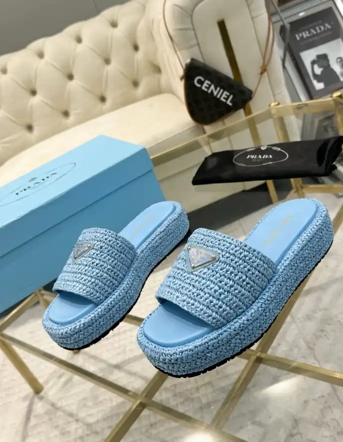 hype Prada Slippers