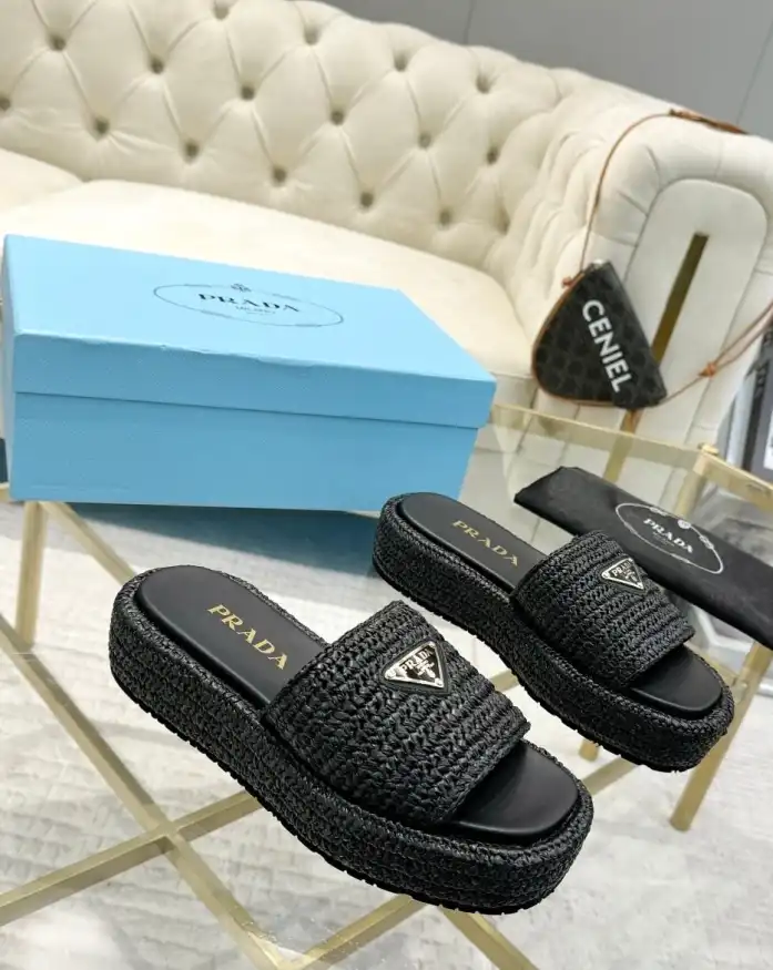 hype Prada Slippers