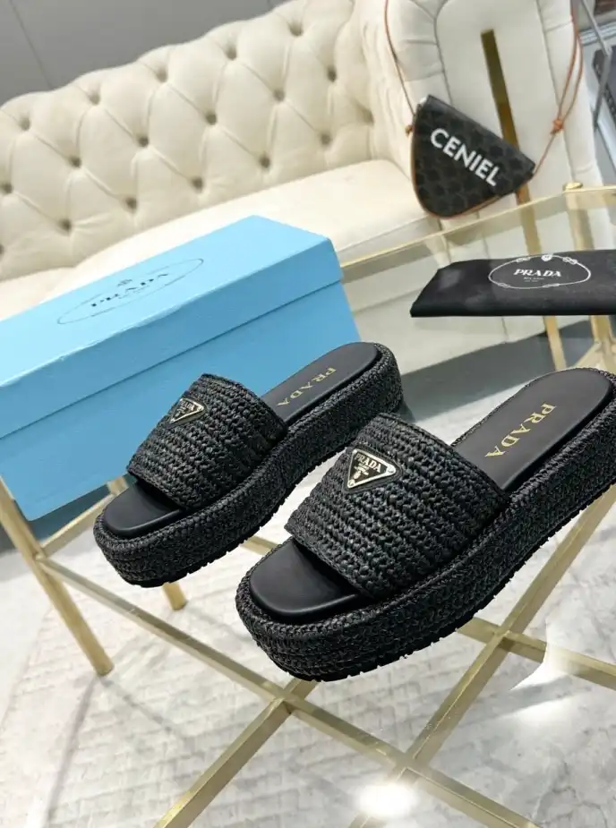 hype Prada Slippers