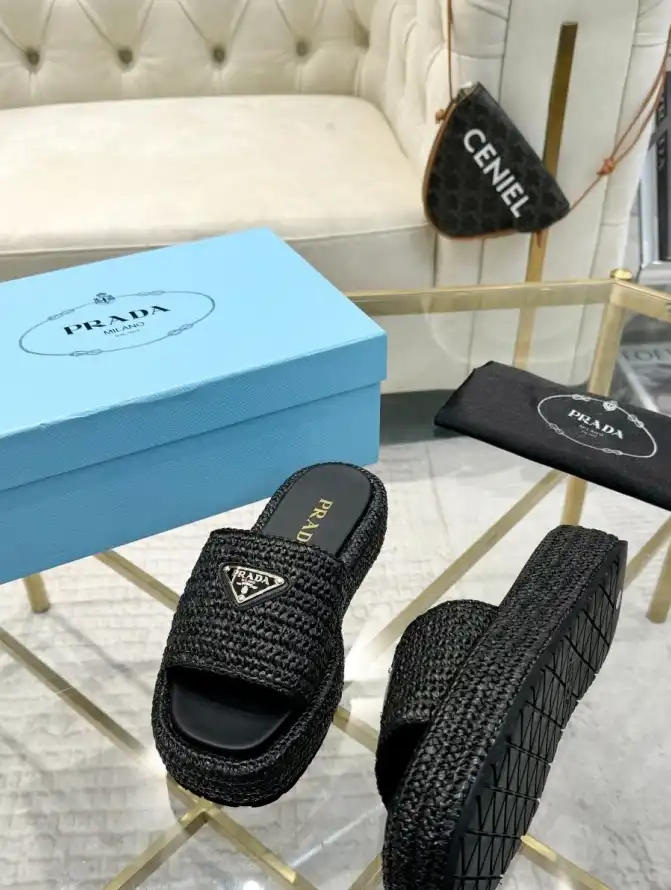 hype Prada Slippers