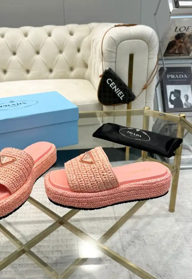 hype Prada Slippers