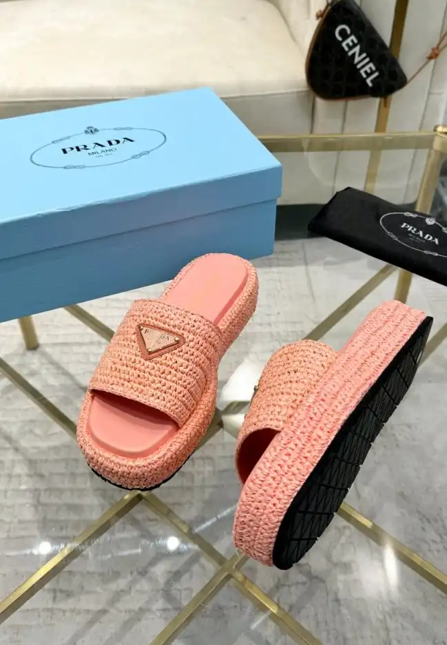 hype Prada Slippers