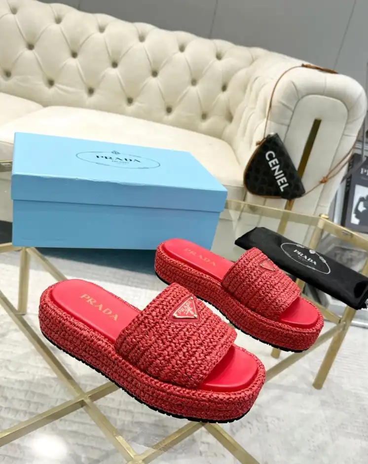 hype Prada Slippers