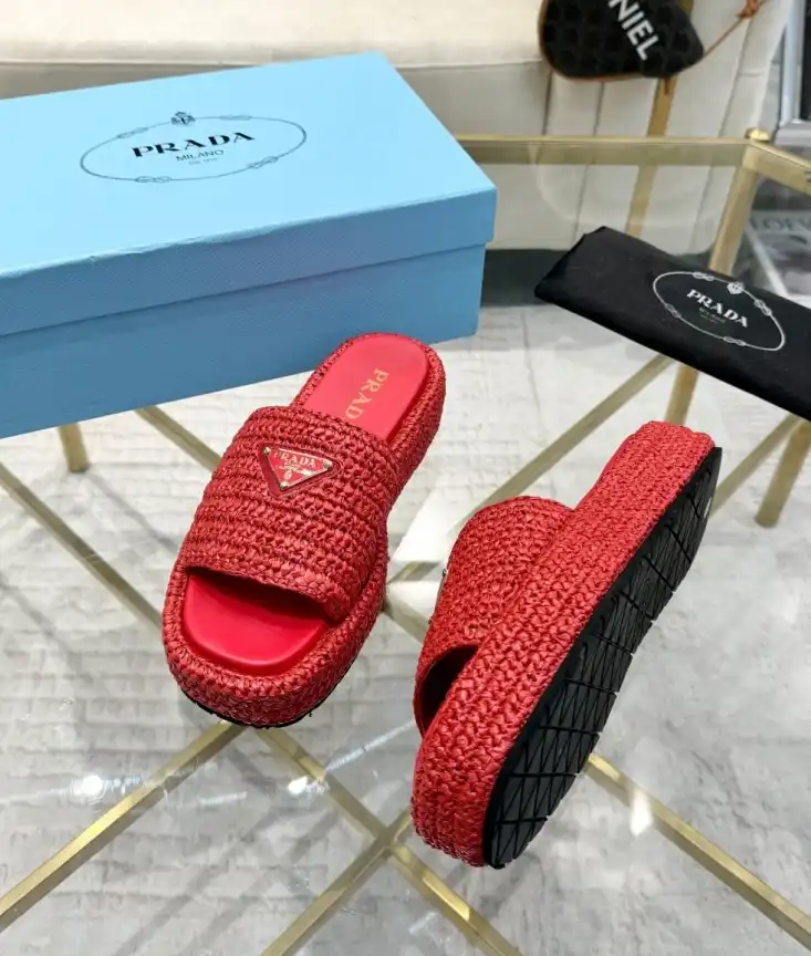 hype Prada Slippers