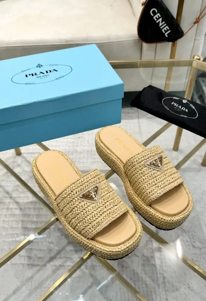 hype Prada Slippers