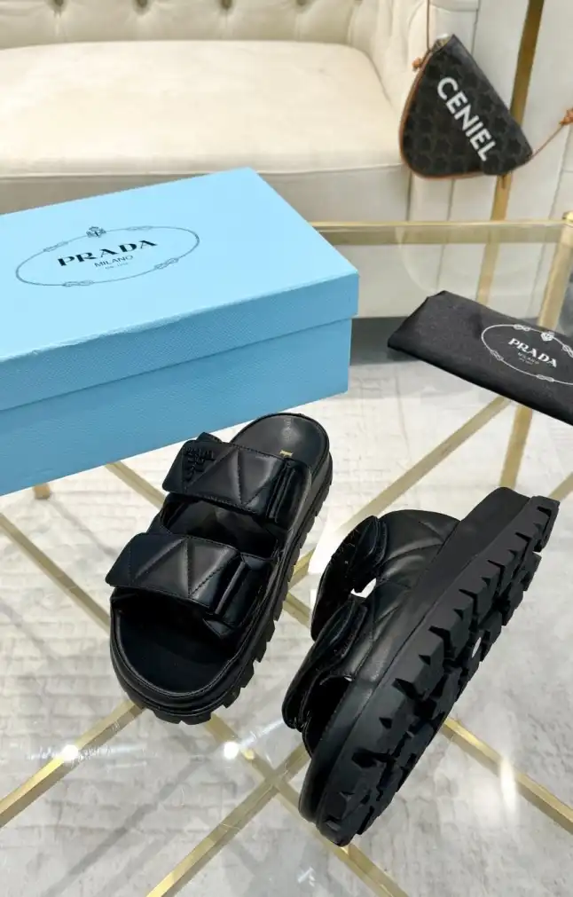 hype Prada Slippers