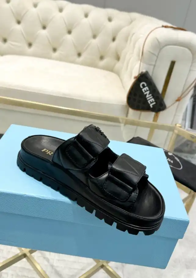 hype Prada Slippers