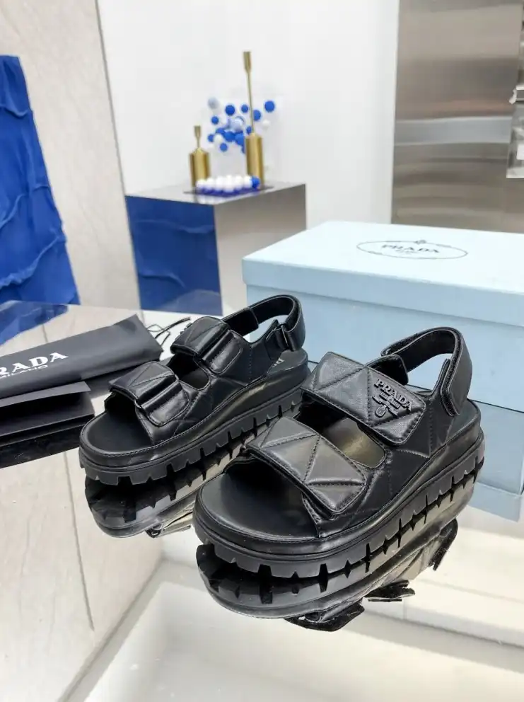 hype Prada Slippers