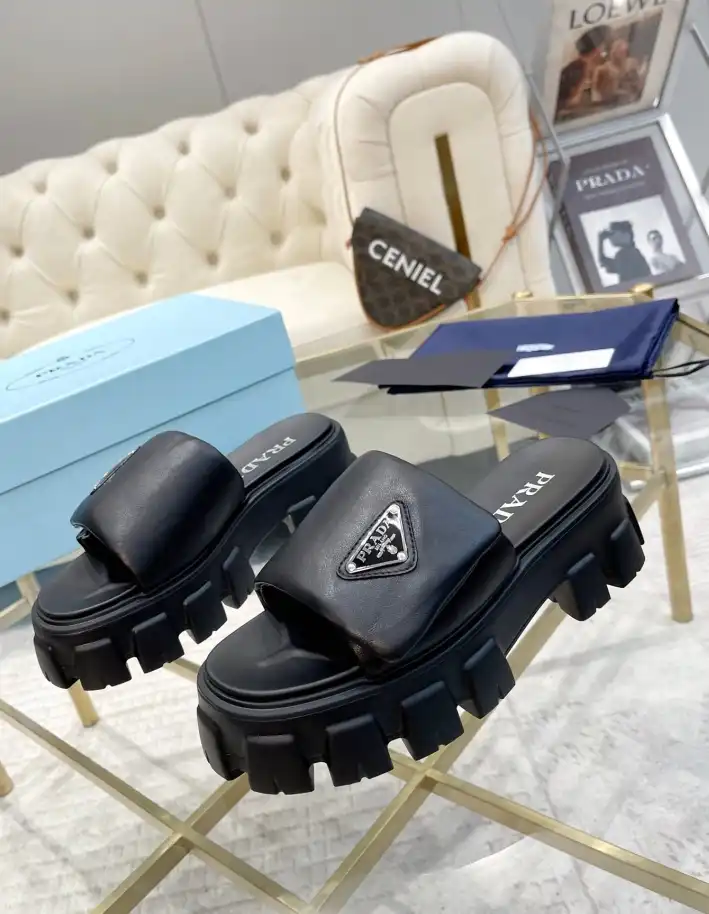 hype Prada Slippers