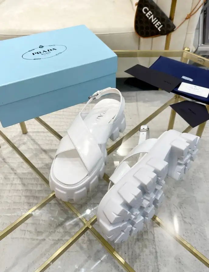 hype Prada Sandals