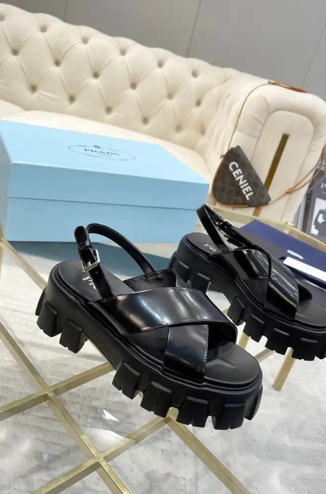 hype Prada Sandals