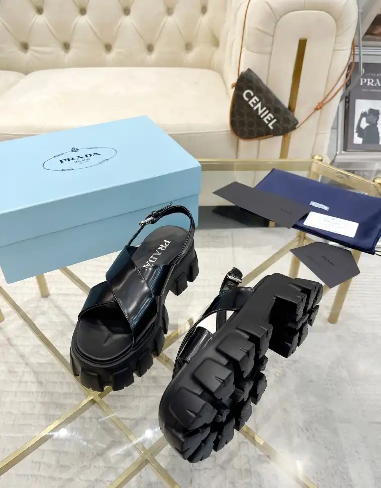 hype Prada Sandals