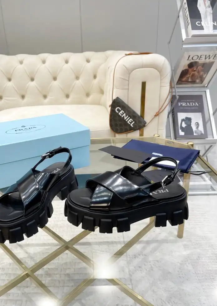 hype Prada Sandals