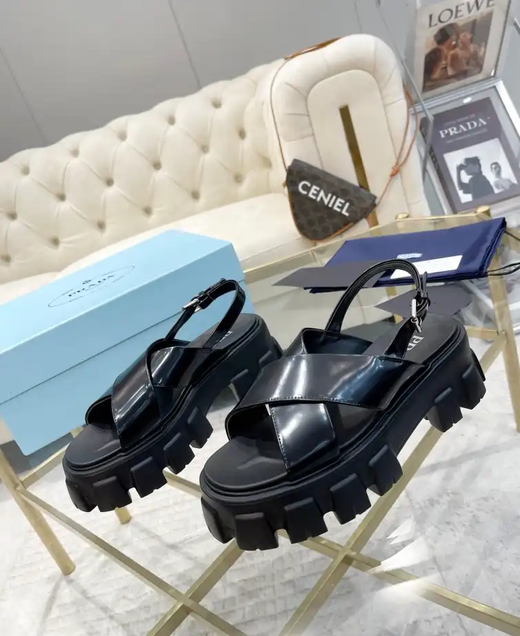 hype Prada Sandals