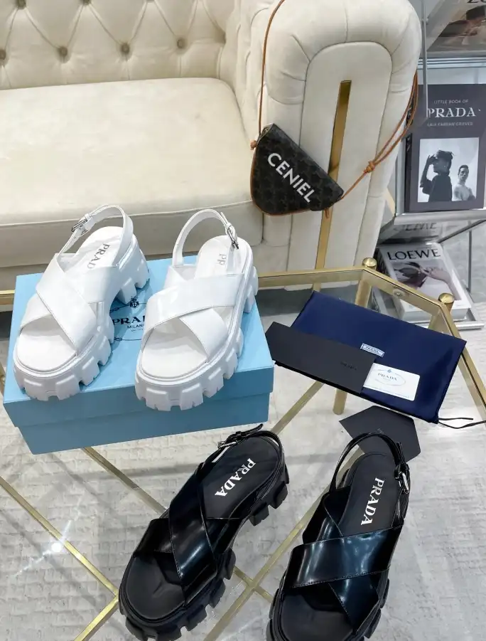 hype Prada Sandals