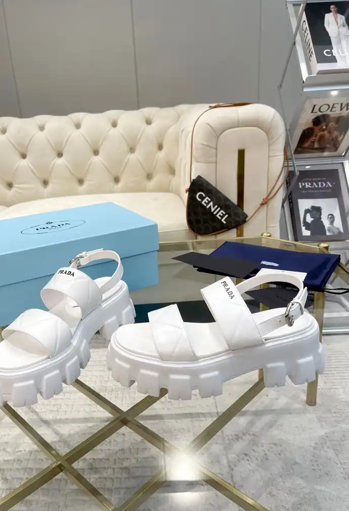 hype Prada Sandals