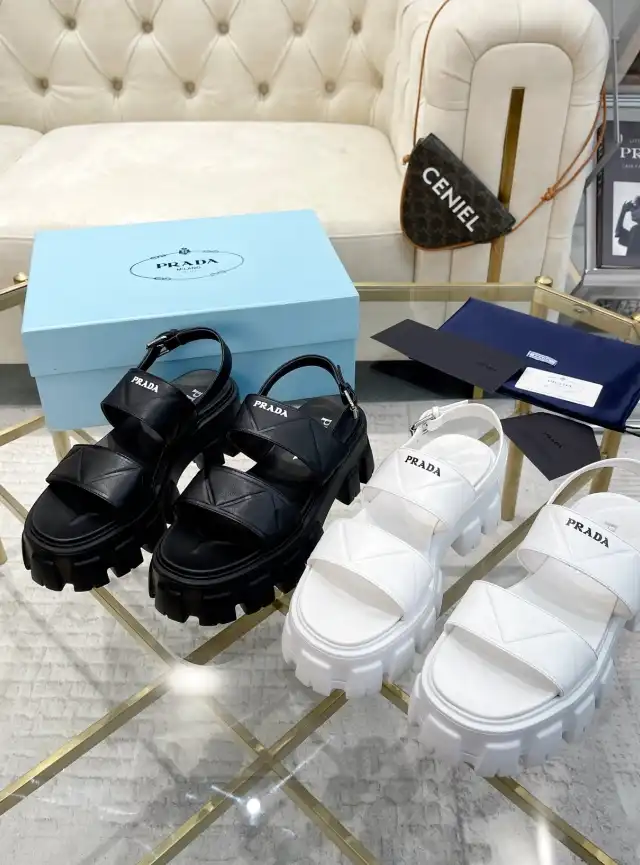 hype Prada Sandals