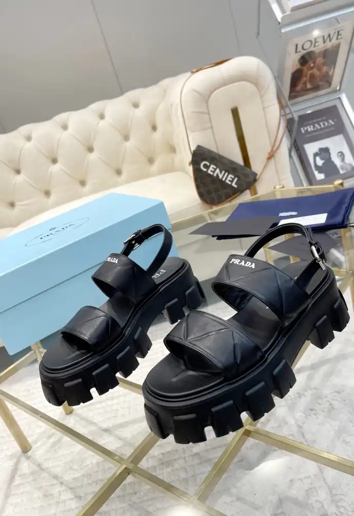 hype Prada Sandals