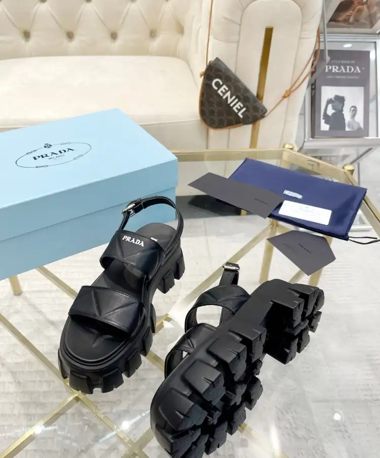 hype Prada Sandals