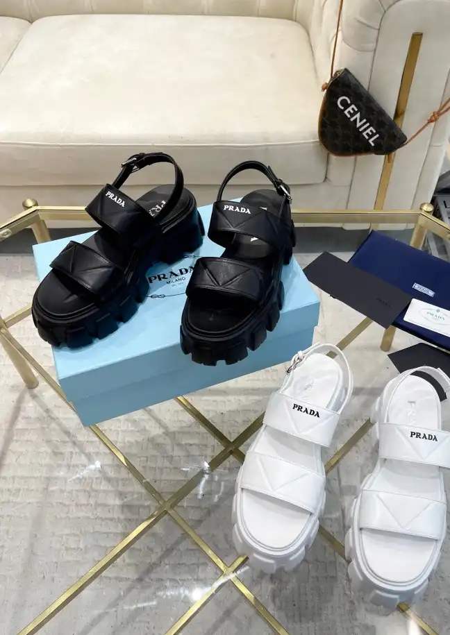 hype Prada Sandals