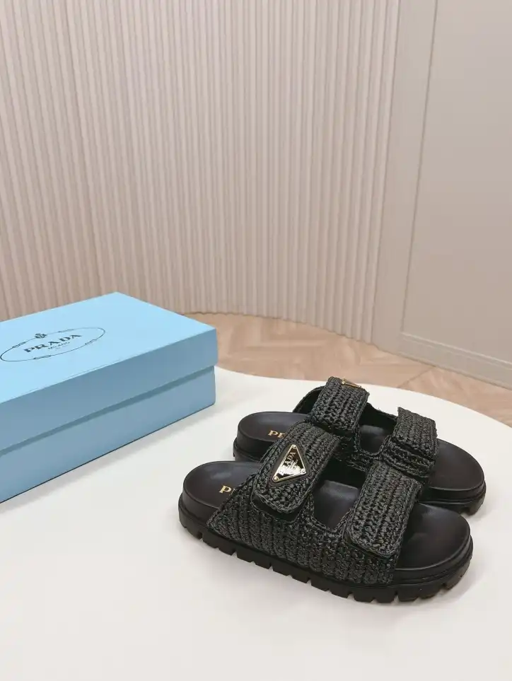 hype Prada Slippers