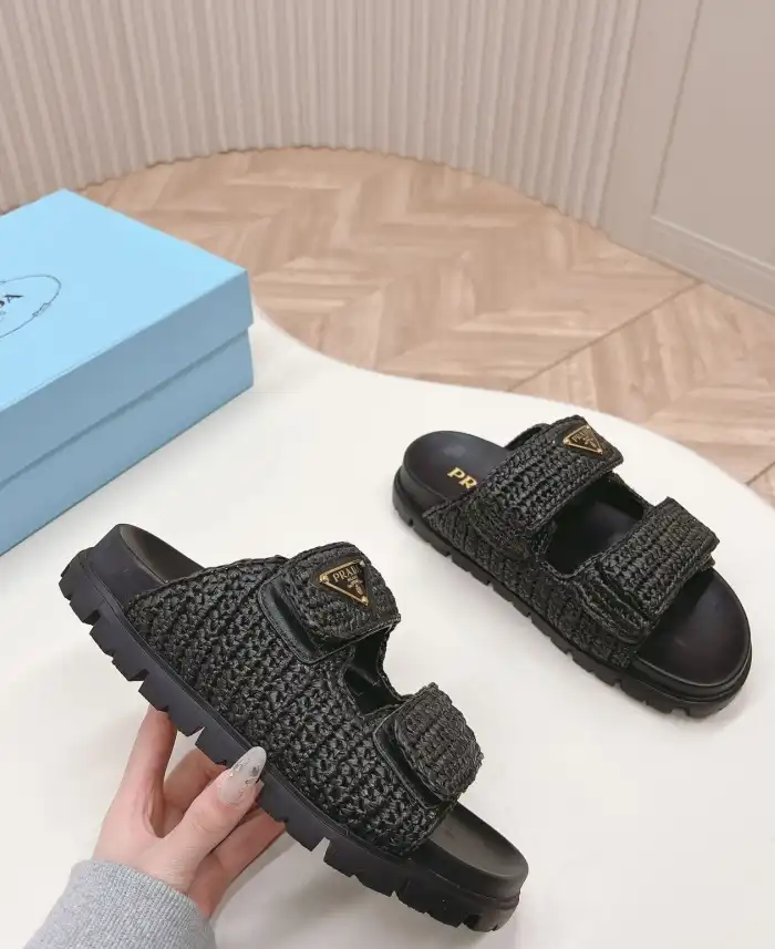 hype Prada Slippers