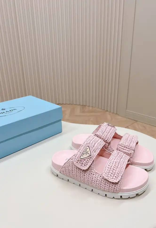 hype Prada Slippers