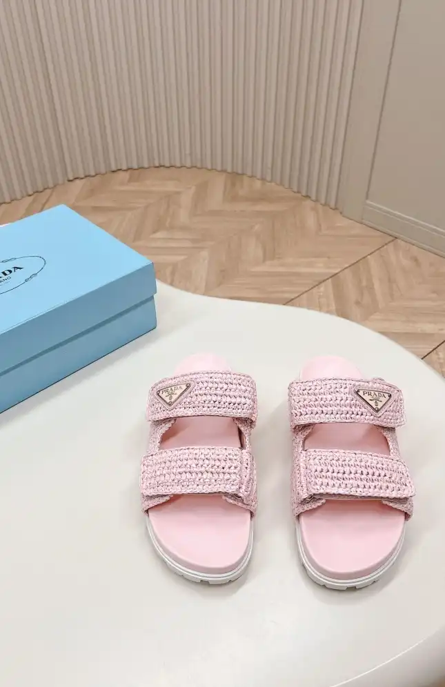 hype Prada Slippers