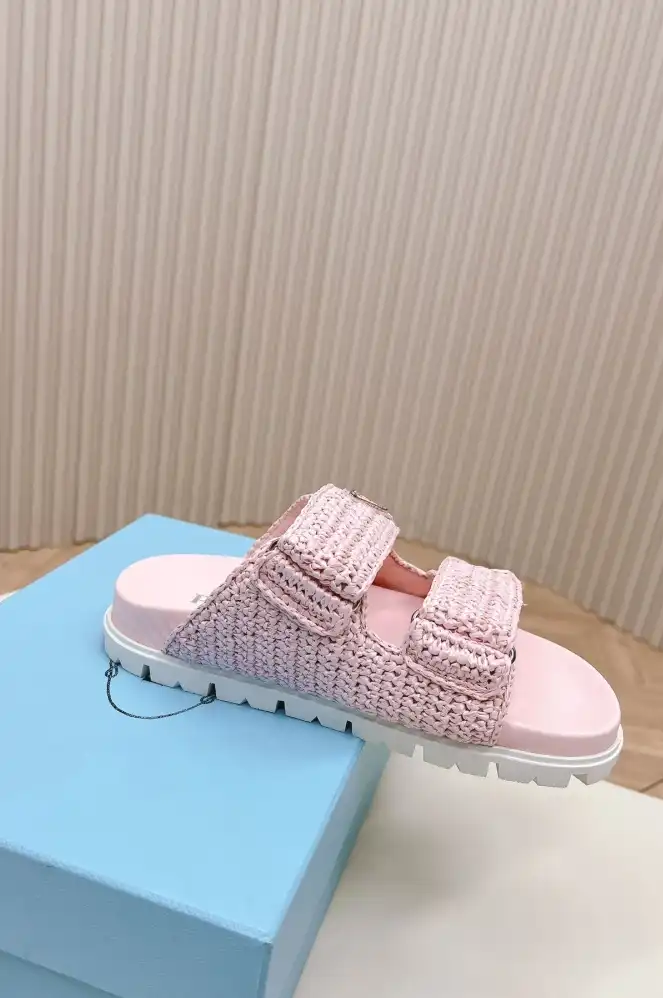 hype Prada Slippers